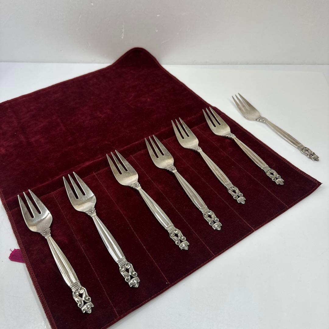 ジョージジェンセン　エコーン　シルバーフォーク7本　348g