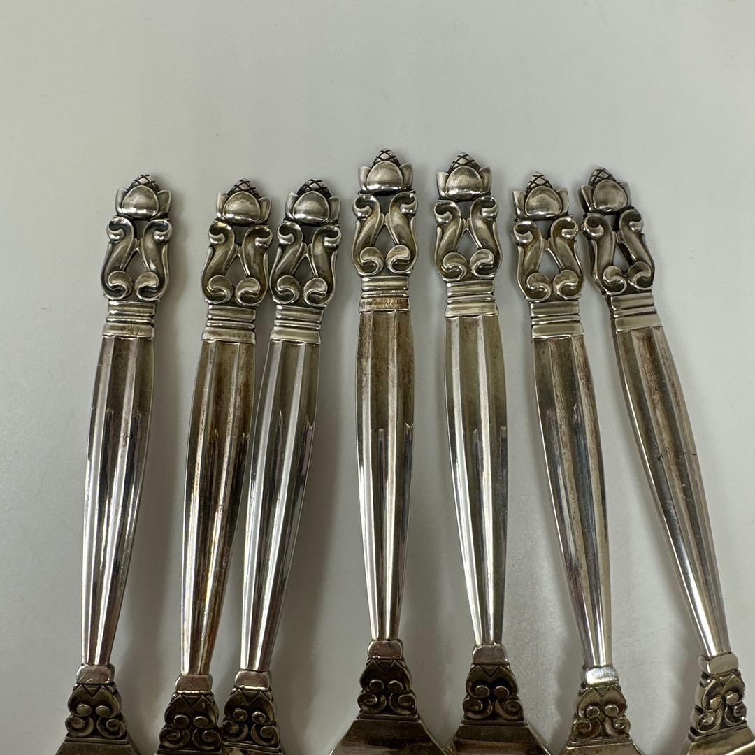 ジョージジェンセン　エコーン　シルバーフォーク7本　348g