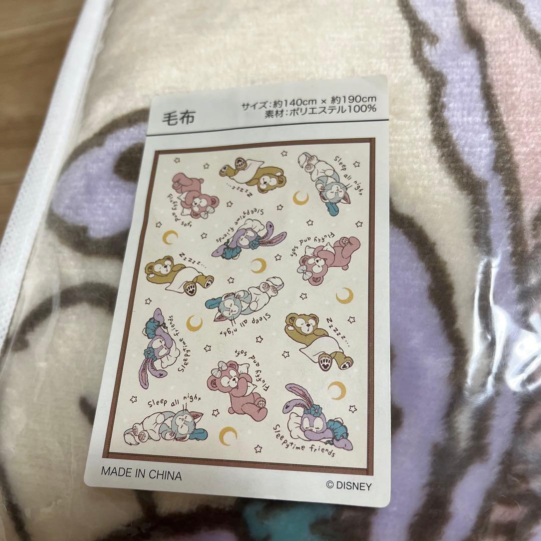 東京ディズニーシー　ダッフィー&フレンズ　スウィートドリームス　毛布　新品未使用
