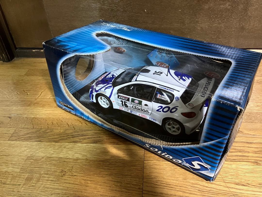 未開封品 1/18 Solid S プジョー 206 WRC #15 - メルカリ