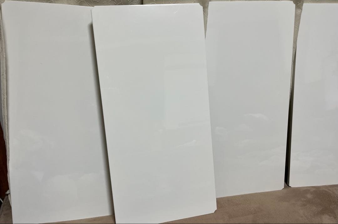 無印良品★スチールユニットシェルフ棚板 5枚★７月購入★2ヶ月使用ライトグレー