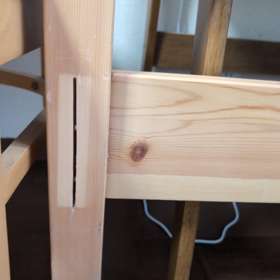 【引き取り限定】無印良品　パイン材　ベッドフレーム　　シングル