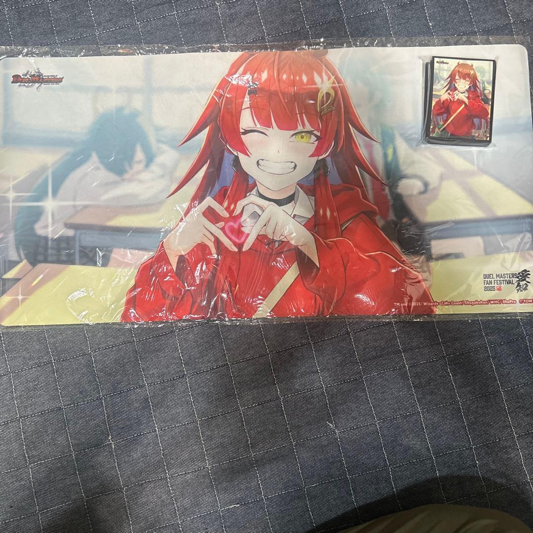 真久間メガ　プレイマット　スリーブ　ファンフェス　愛知 プレイマット『[ファンフェス2025愛知]真久間メガ』【サプライ】{-}