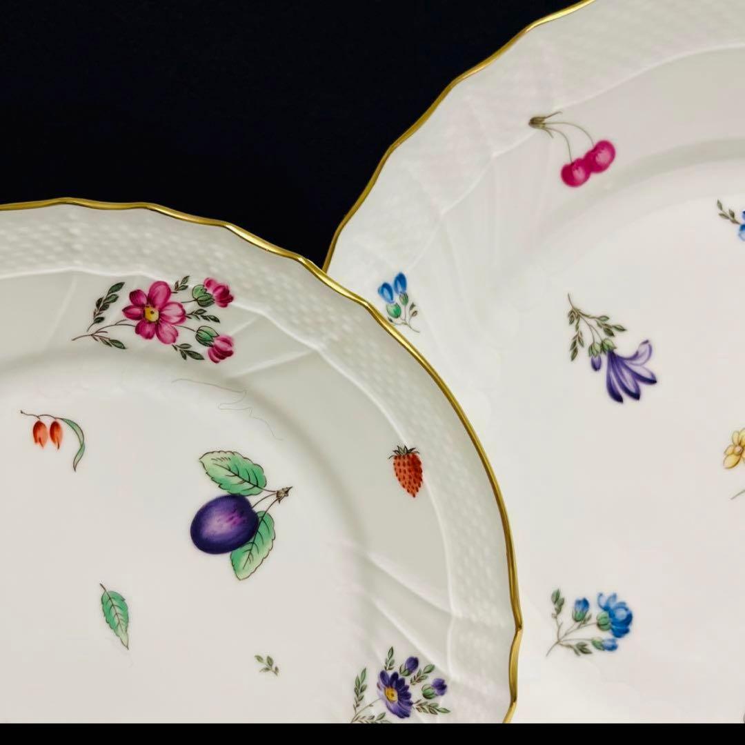 リチャードジノリ  ベッキオフルーツ  ペルージャ  4ピースセット　⑥