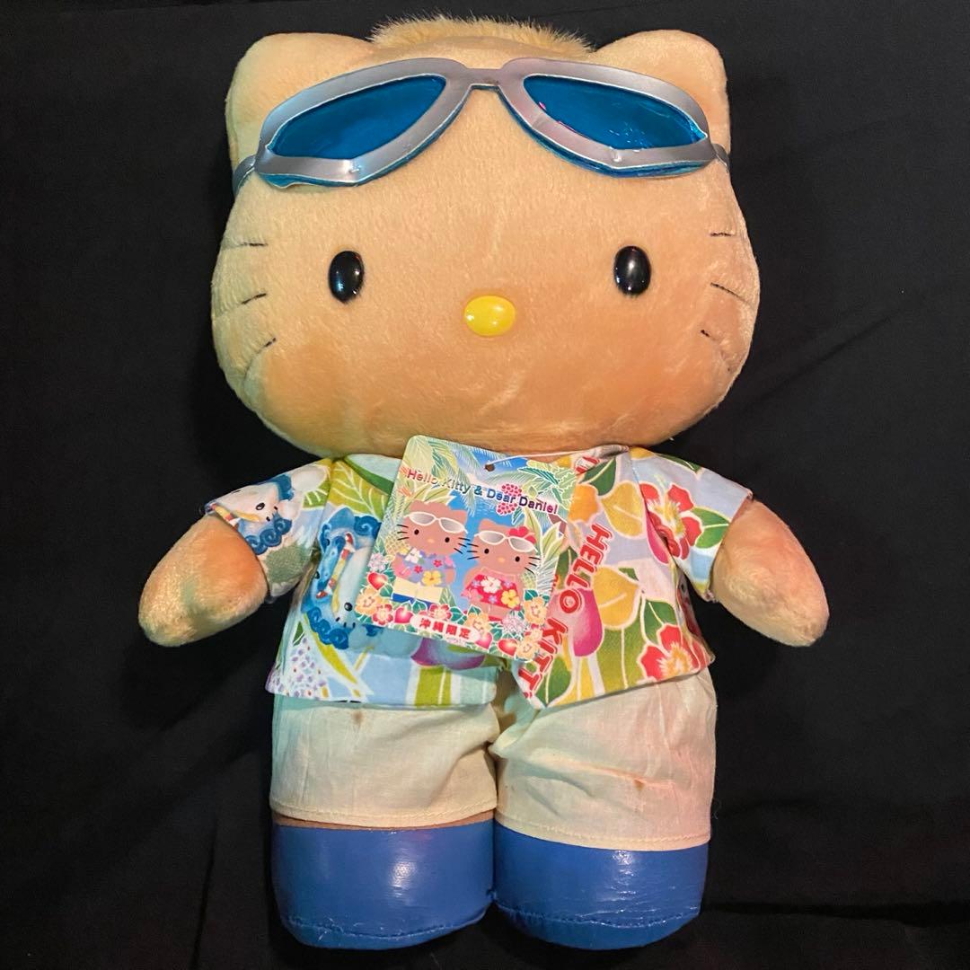 ハローキティ ご当地 ぬいぐるみ マスコット 沖縄 日焼け ダニエル