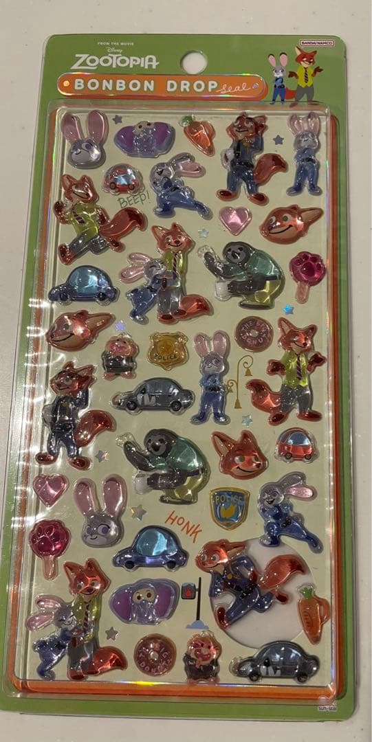 ボンボンドロップシールウォーターシールおはじき風シールの7点まとめ売り