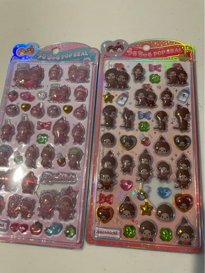 ボンボンドロップシールウォーターシールおはじき風シールの7点まとめ売り