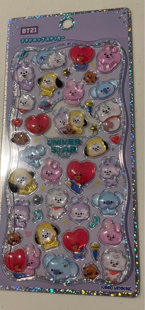 ボンボンドロップシールウォーターシールおはじき風シールの7点まとめ売り