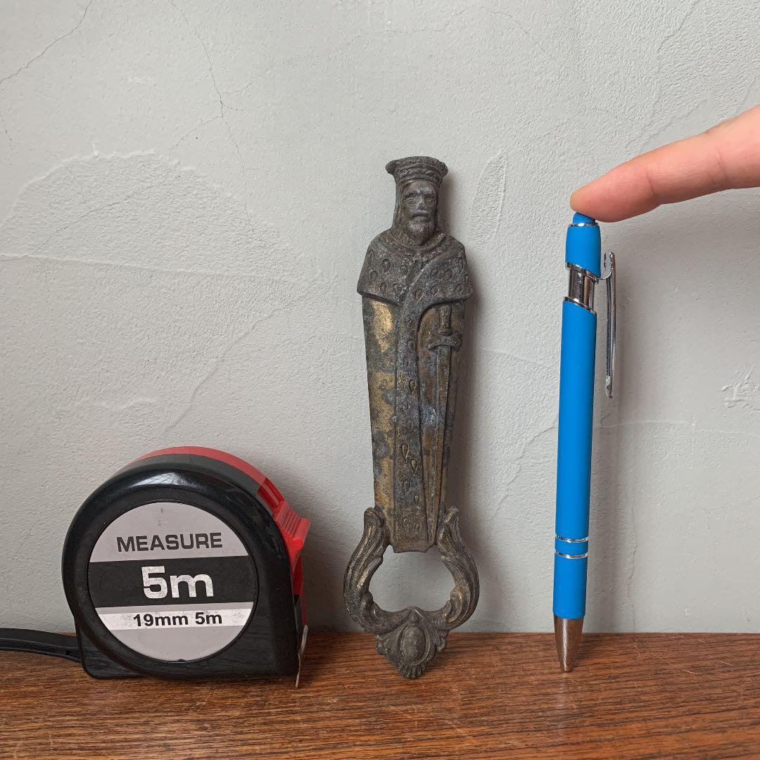 確認用　イタリア製　王様　栓抜き　ビンテージ風　真鍮　ブロカント　シャビー