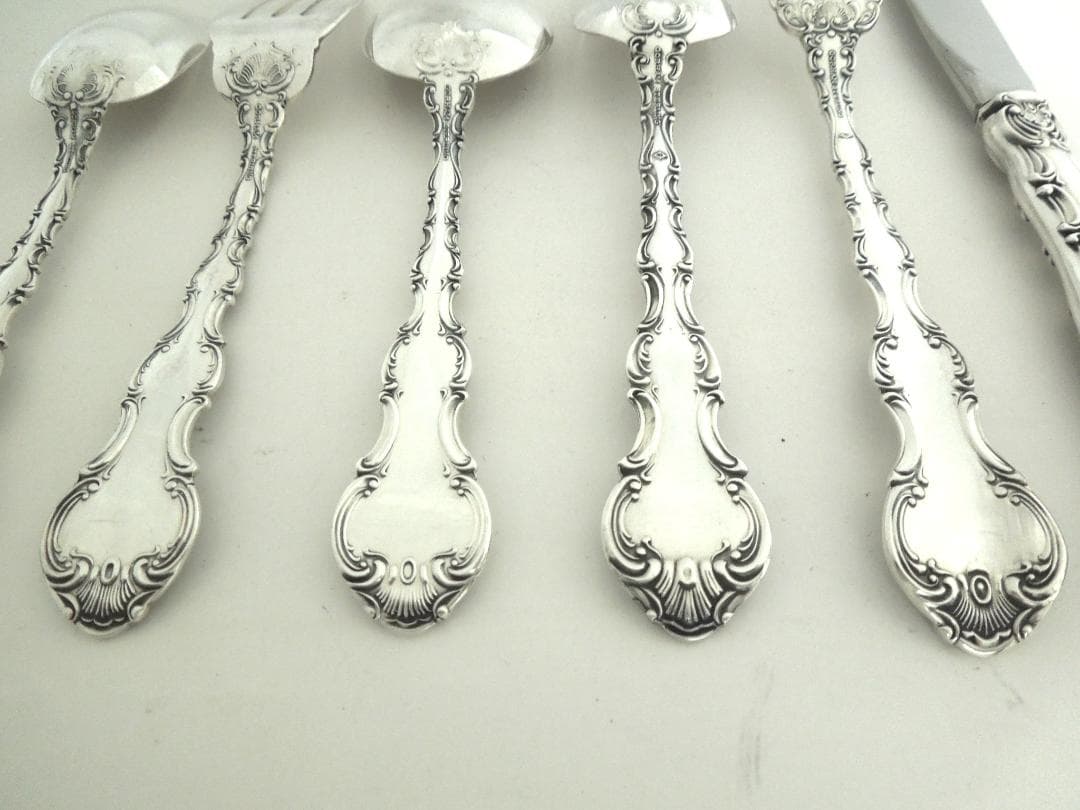 Gorham　スターリングシルバーカトラリー6本セット　純銀