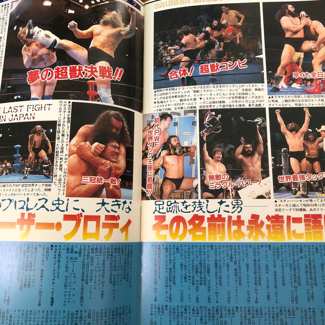 ブルーザーブロディメモリアル武道館スタンハンセン半券付全日本