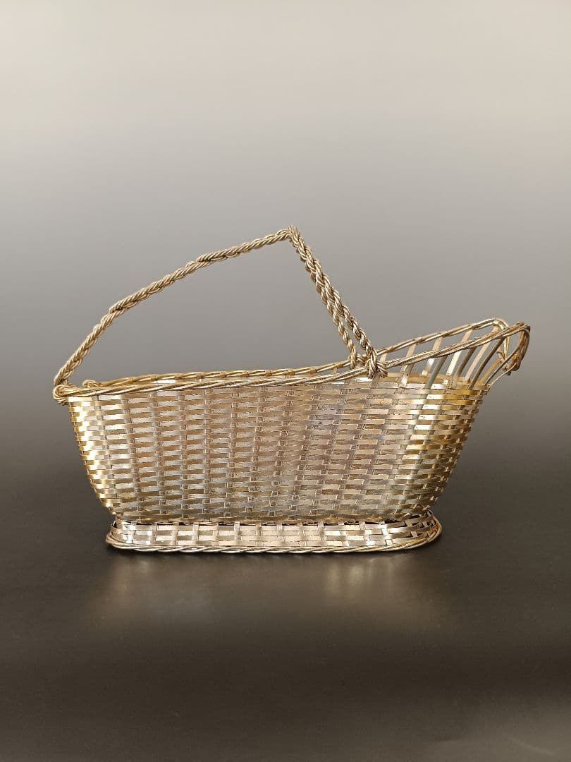 クリストフル Christofle ワインボトル バスケット フランス製