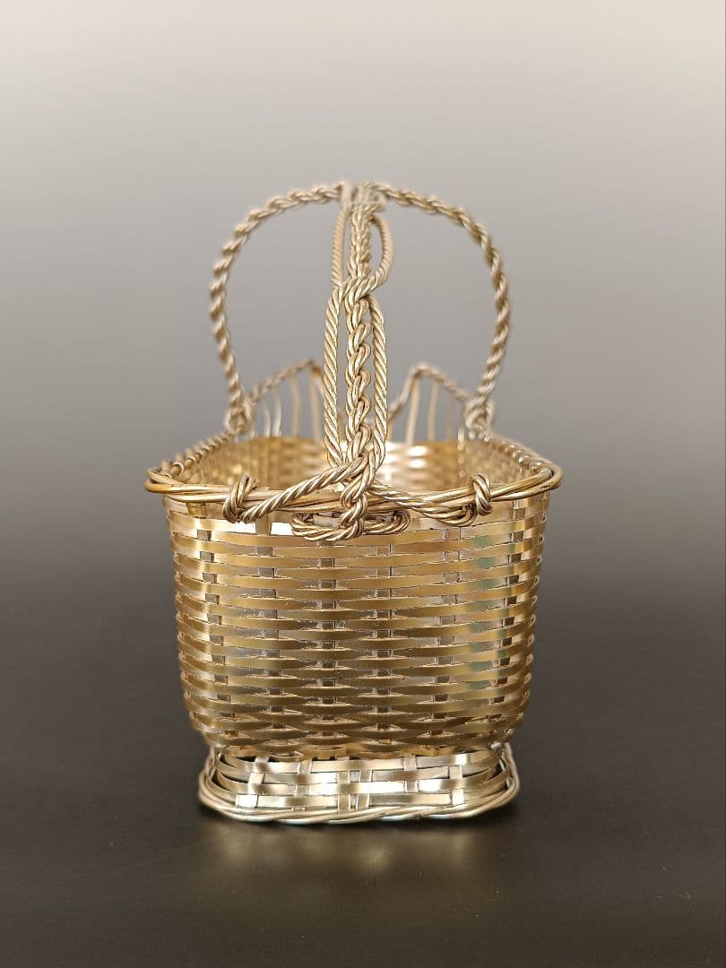 クリストフル Christofle ワインボトル バスケット フランス製