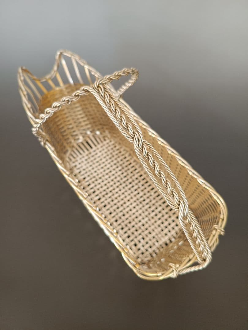 クリストフル Christofle ワインボトル バスケット フランス製