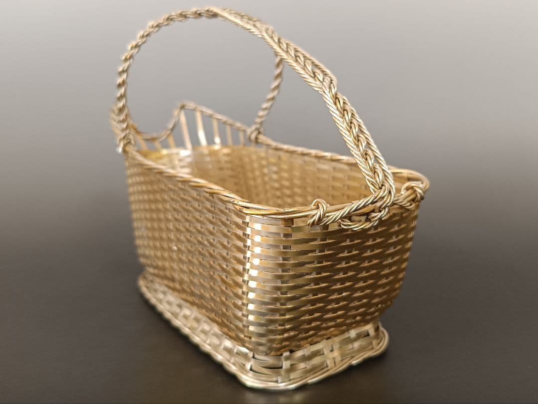 クリストフル Christofle ワインボトル バスケット フランス製