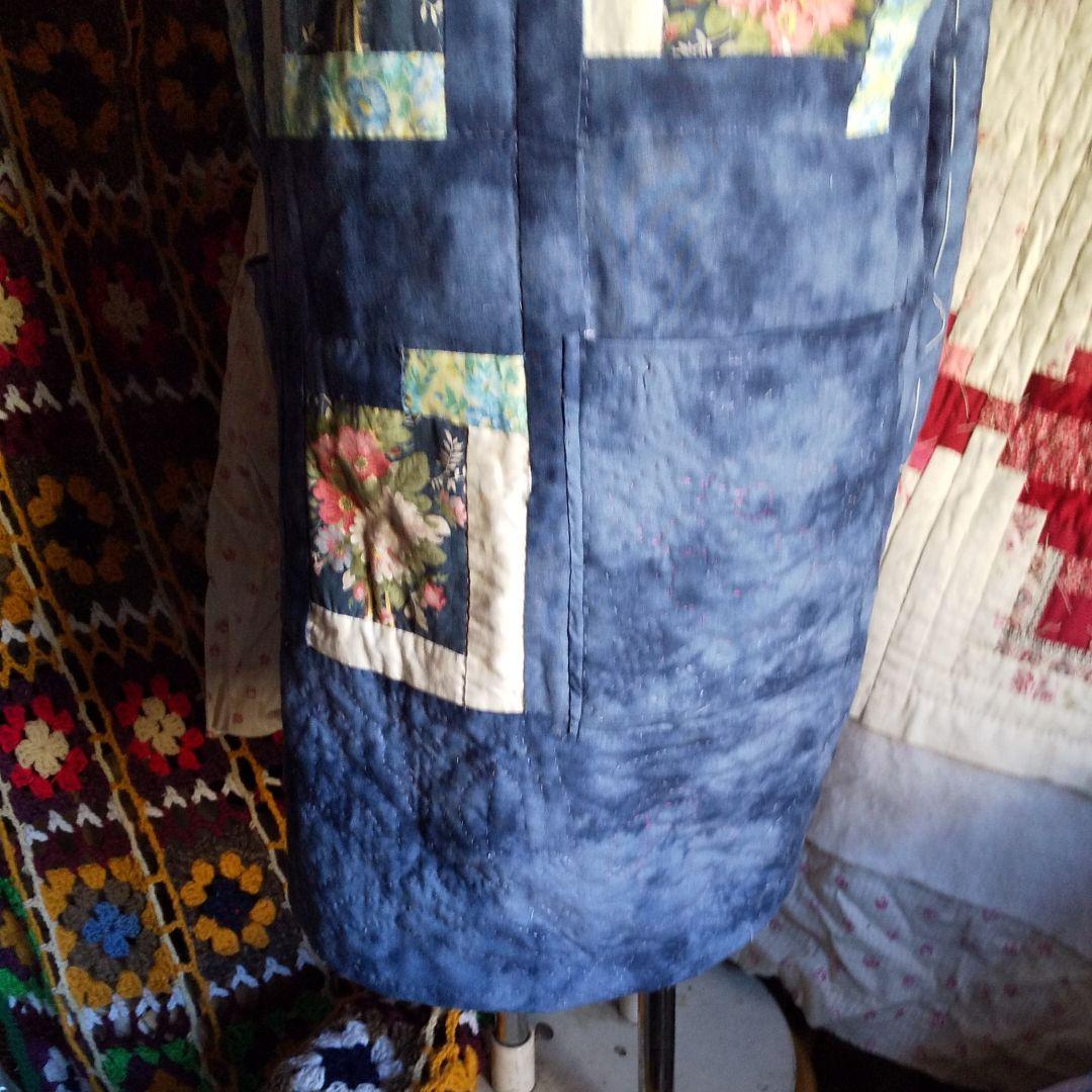 パッチワークのワンピース（ キルトのワンピース）