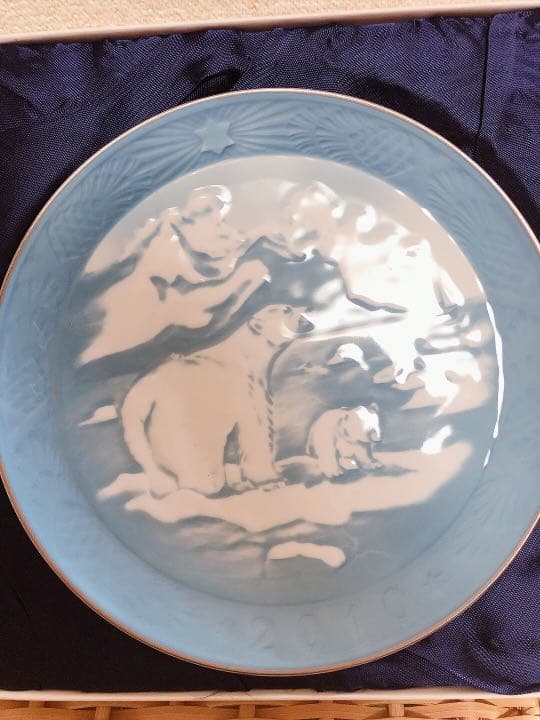 ロイヤルコペンハーゲン  イヤープレート　2010年　希少　新品未使用