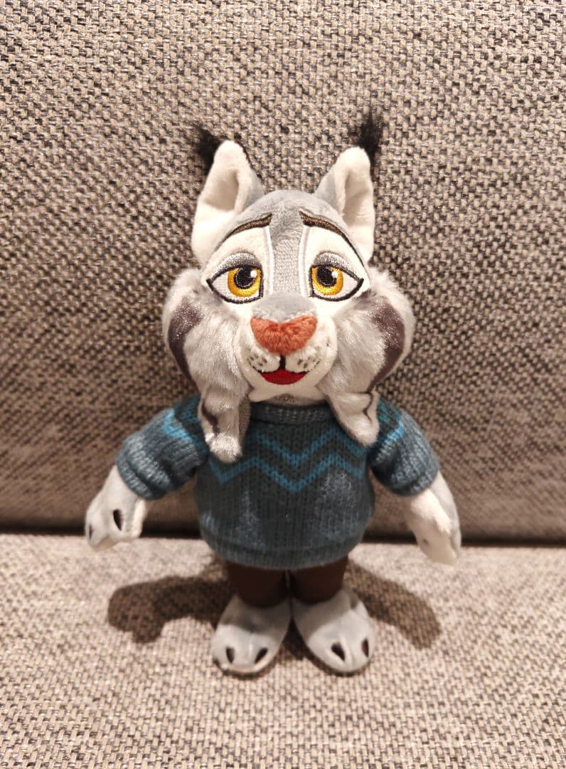 ディズニーストア ズートピア2 パウバート ぬいぐるみキーホルダー