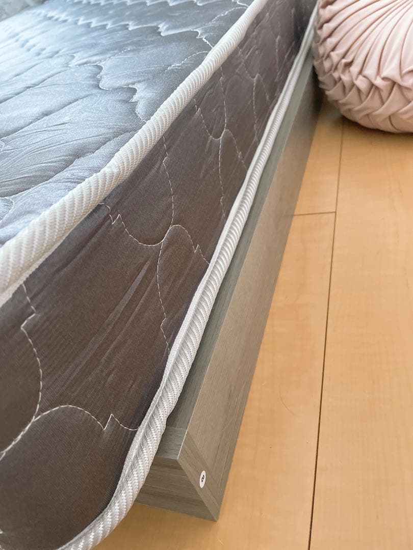 ☆タイムセール☆セミダブル ベッドマットレス シャビーグレー - メルカリ