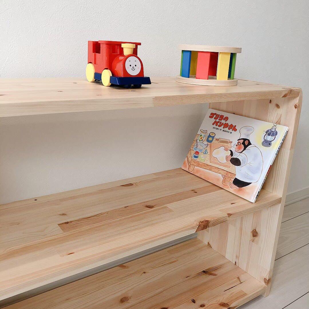 ◆◇送料込み◇◆おもちゃ棚 ハンドメイド モンテッソーリ オープンシェルフ