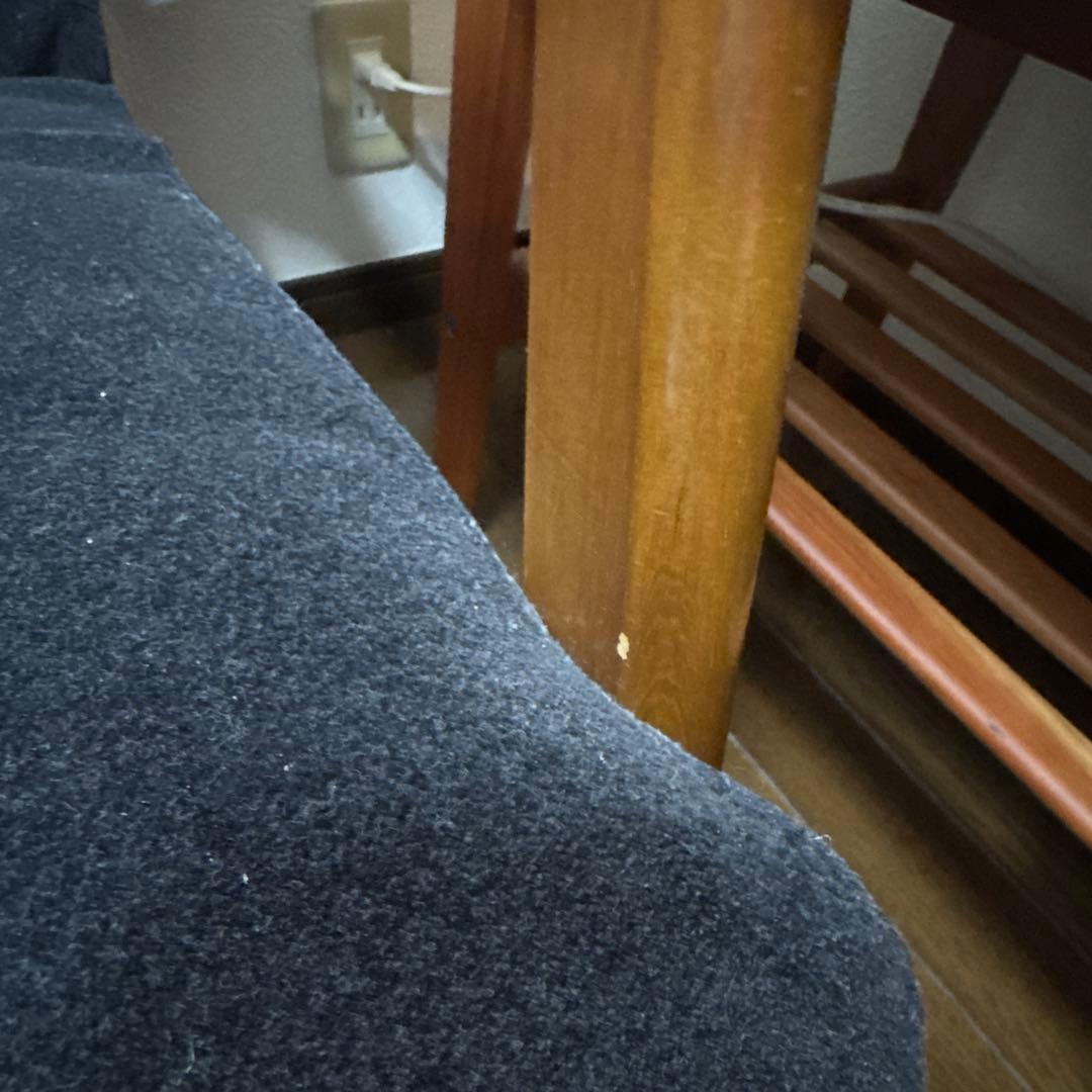 カリモク60 Kチェア　2シーター　専用カバー付き　送料込み