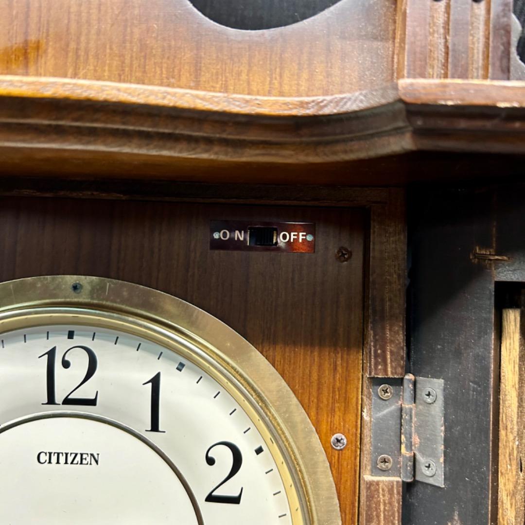 ▽J④1000 デッドストック シチズン クオーツ 木枠 セントルイス302