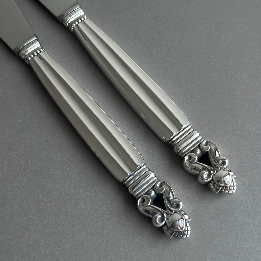 【未使用】  エコーン ACORN ディナーナイフ 2本組