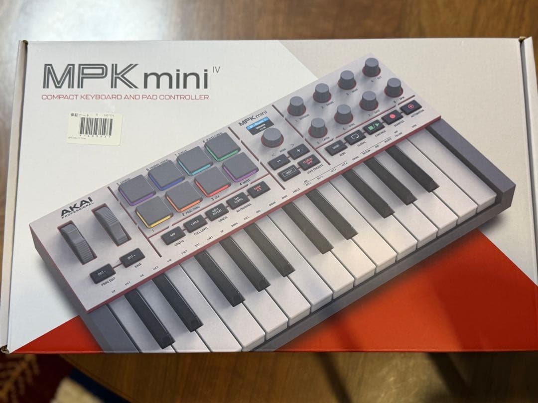 AKAI MPK mini IV MIDIキーボード mk4