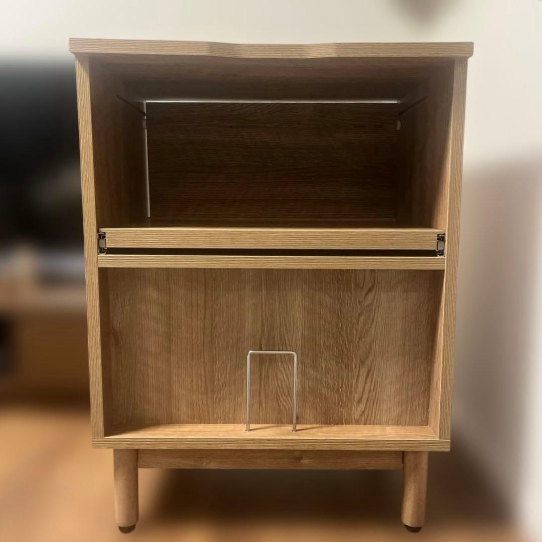 値下げ】LOWYA プリンター キャビネット サイドボード チェスト 充電