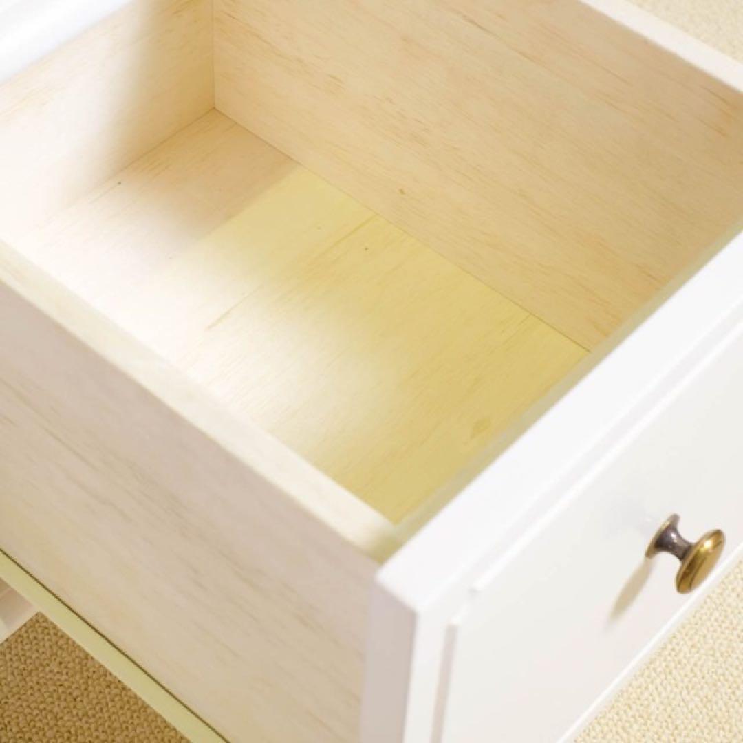 H新品 アンティーク調 テレビボード テレビ台 ホワイト ローボード 白 ラック