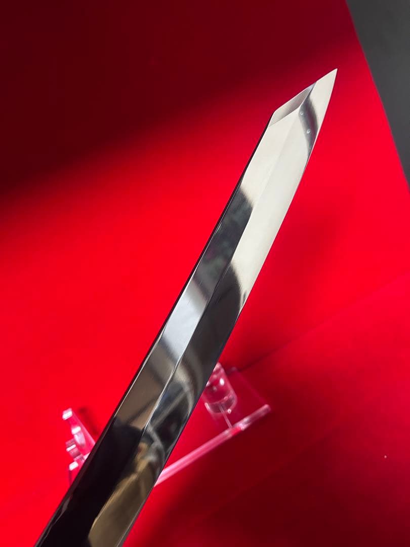 包丁 マグロ包丁 切付 尺三 鬼反り 鏡面仕上げ 切味抜群 箱付 未使用品