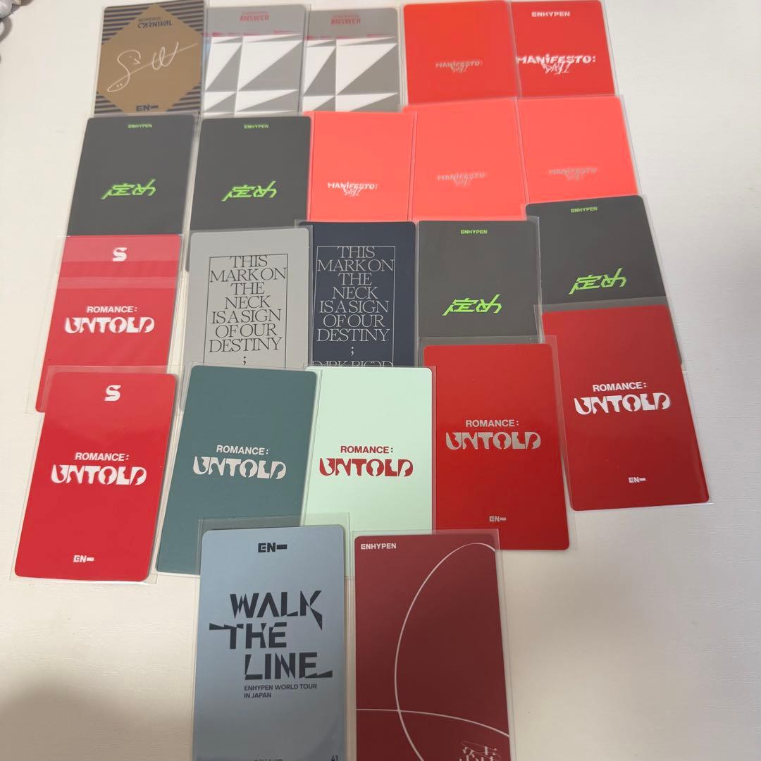 enhypen ソヌ トレカ まとめ売り セット