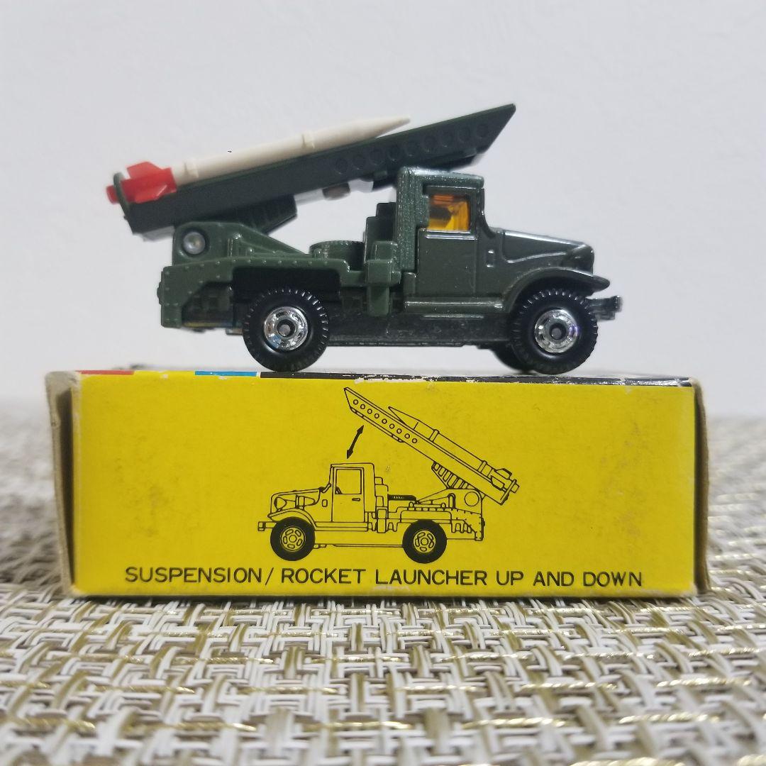 トミカ 黒箱 No.77 トヨタ 自衛隊ロケット車 （HQ15V型） 日本製