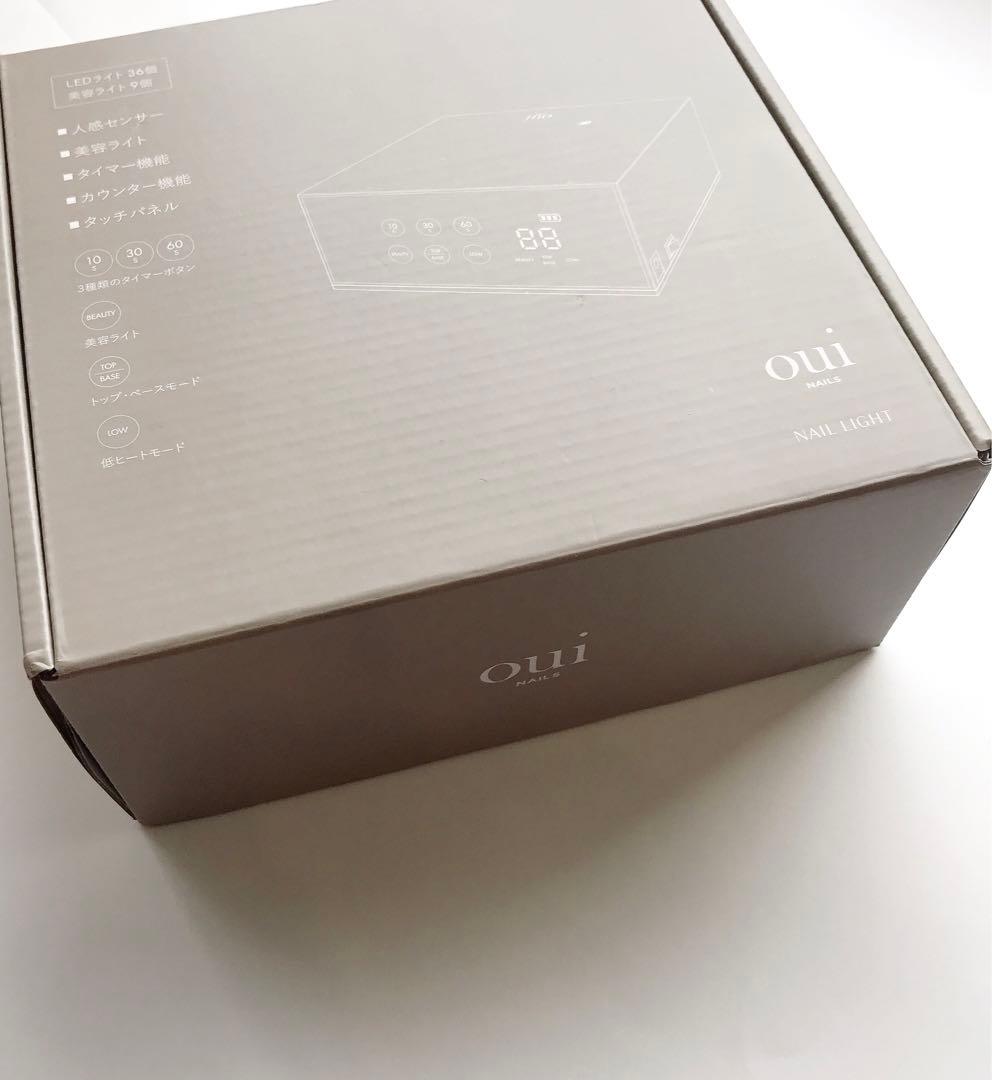 【美品】ｏｕｉ　ｎａｉｌｓ（ウィ ネイルズ)/ネ イルライト/美容機能付き
