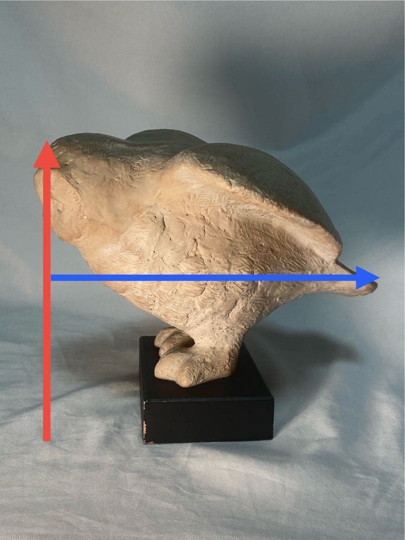 2665❣️フクロウ　像　Austin Sculpture アンテーク　輸入品