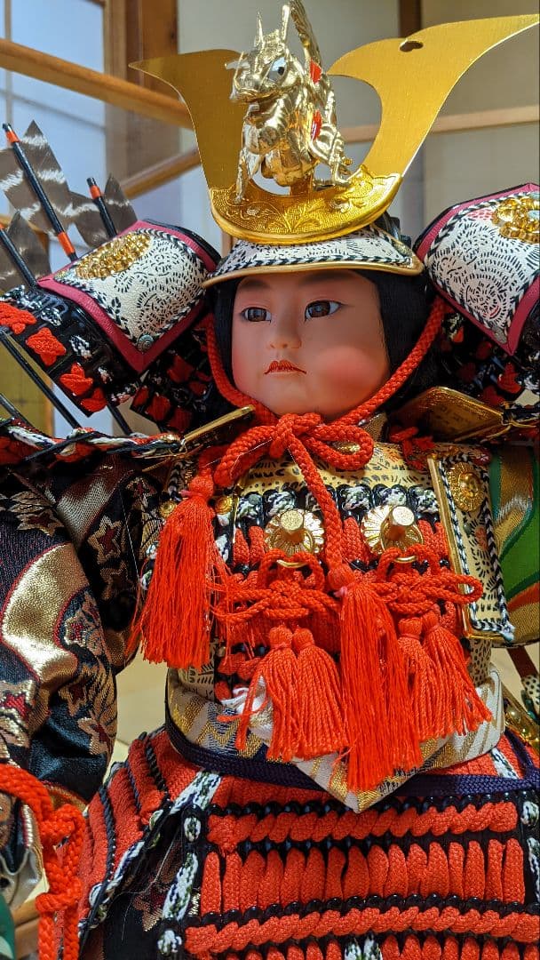 武者人形 紫蜂作 初陣