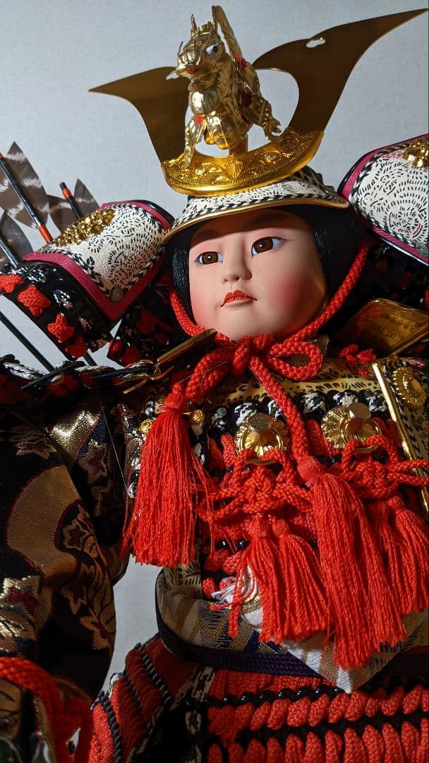 武者人形 紫蜂作 初陣