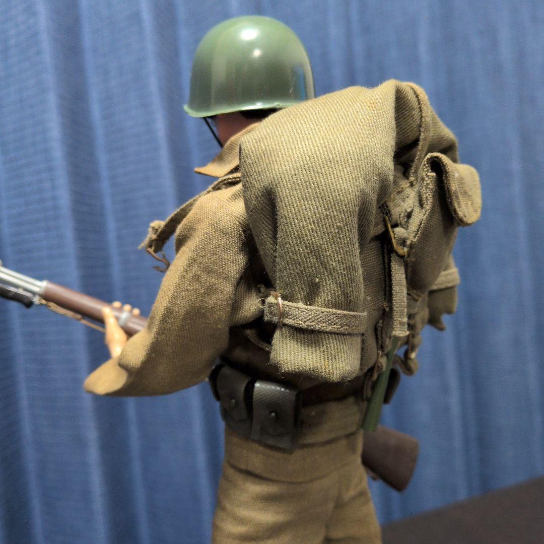 GIジョー アクションソルジャー 日本製コスチューム 銃剣 背嚢 寝袋