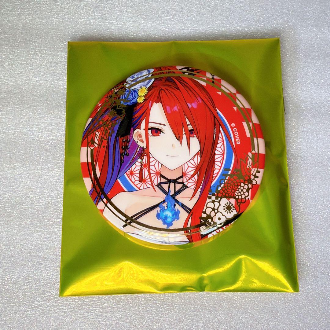 ホロライブ 箔押し缶バッジ 正月衣装エリザベス・ローズ・ブラッド