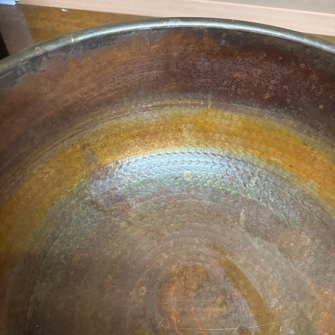 銅鍋　さわり鍋　35センチ
