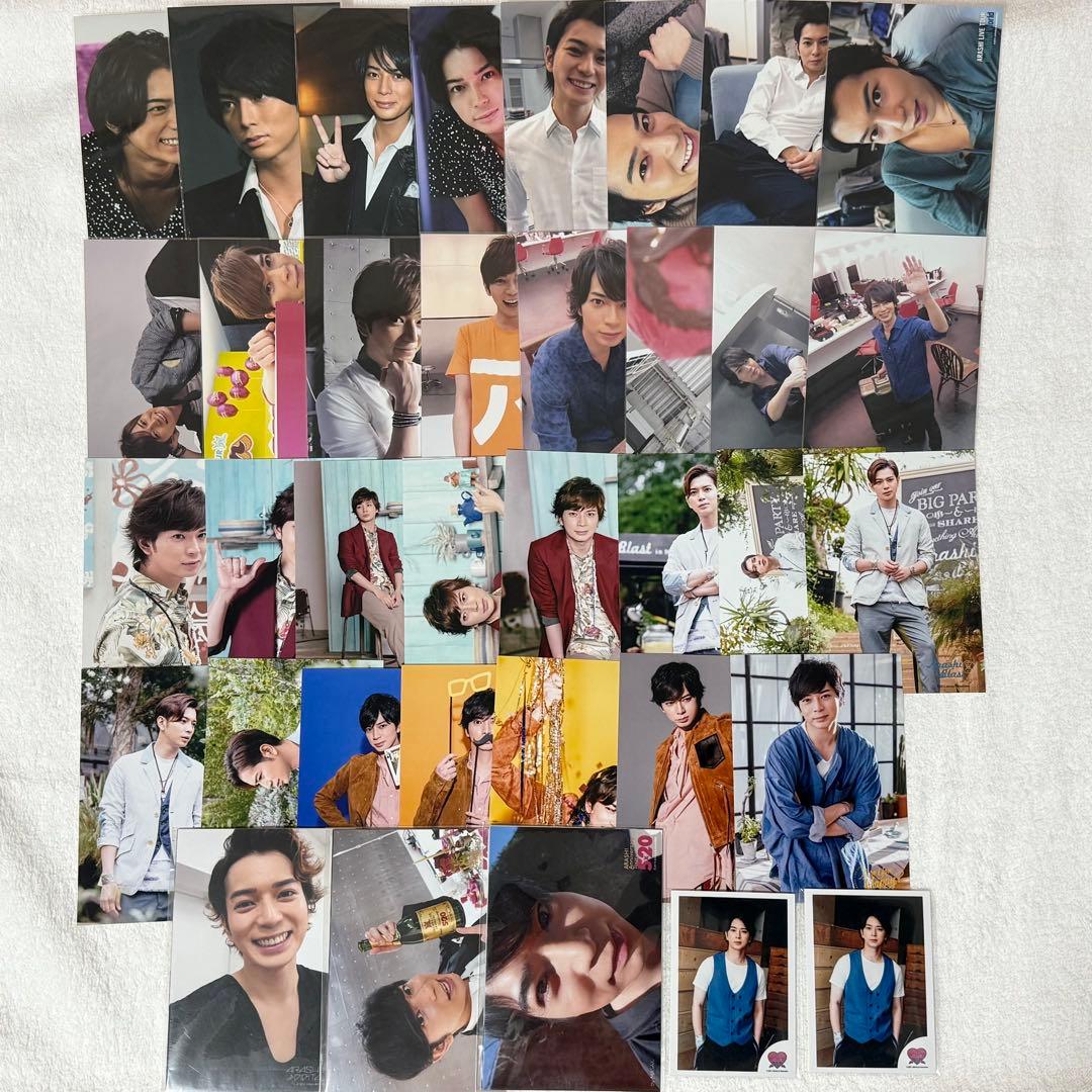 まとめ売り】嵐 公式写真 ライブフォト 個人ソロ 松本潤 36枚 フォトセ