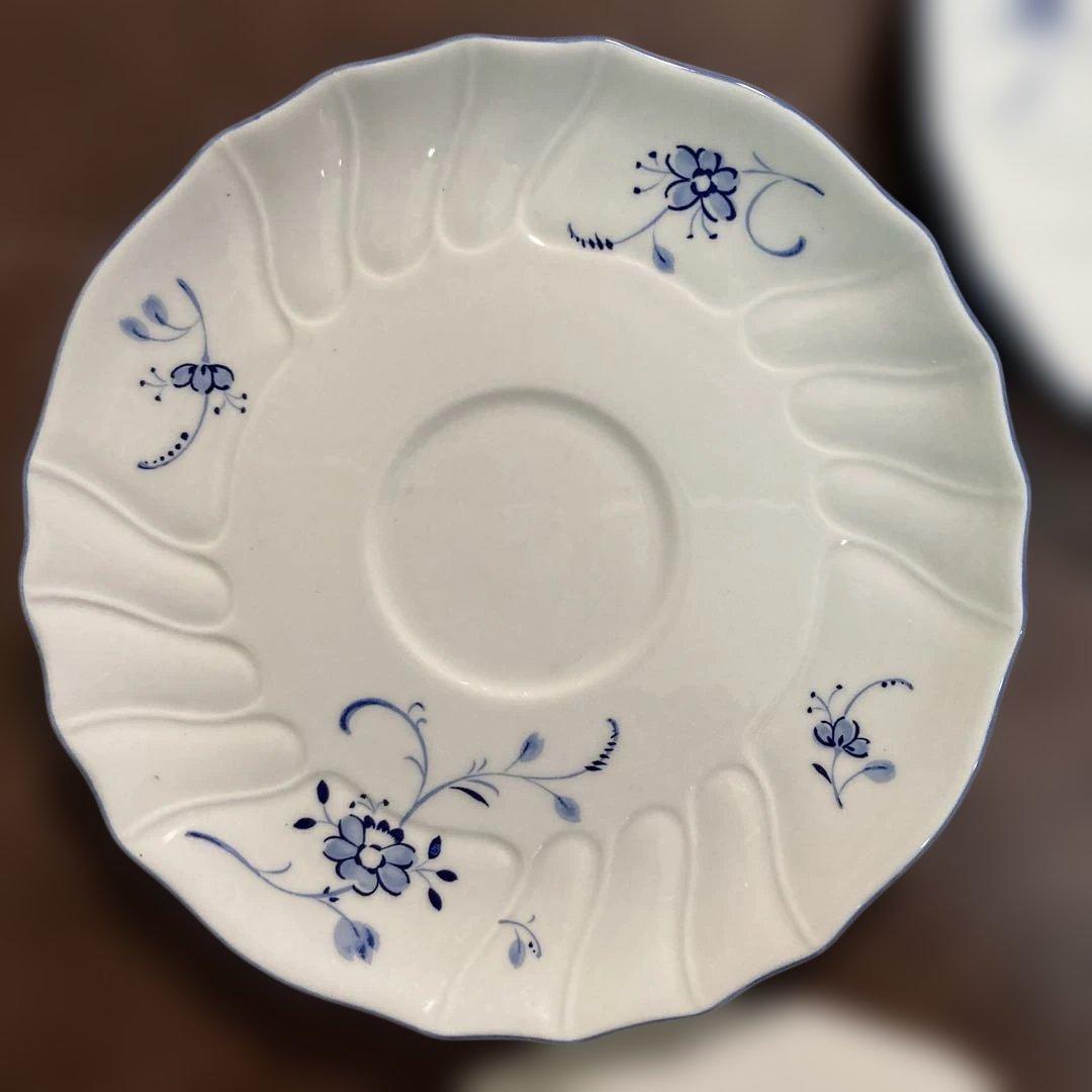 NIKKO ビレロイ&ボッホ エーデルブルーメ カップ&ソーサー 5客セット