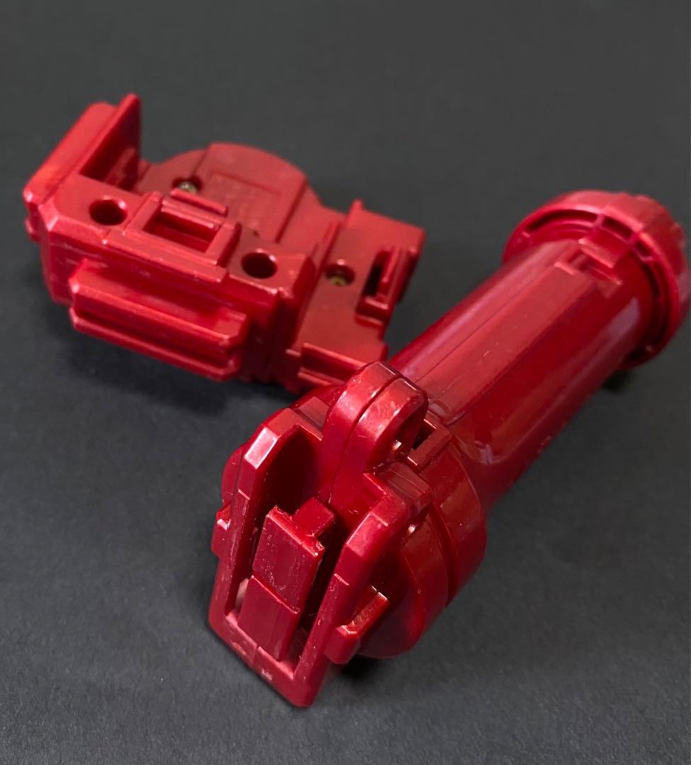 メタルファイトベイブレード ランチャーグリップ マーズレッド - メルカリ