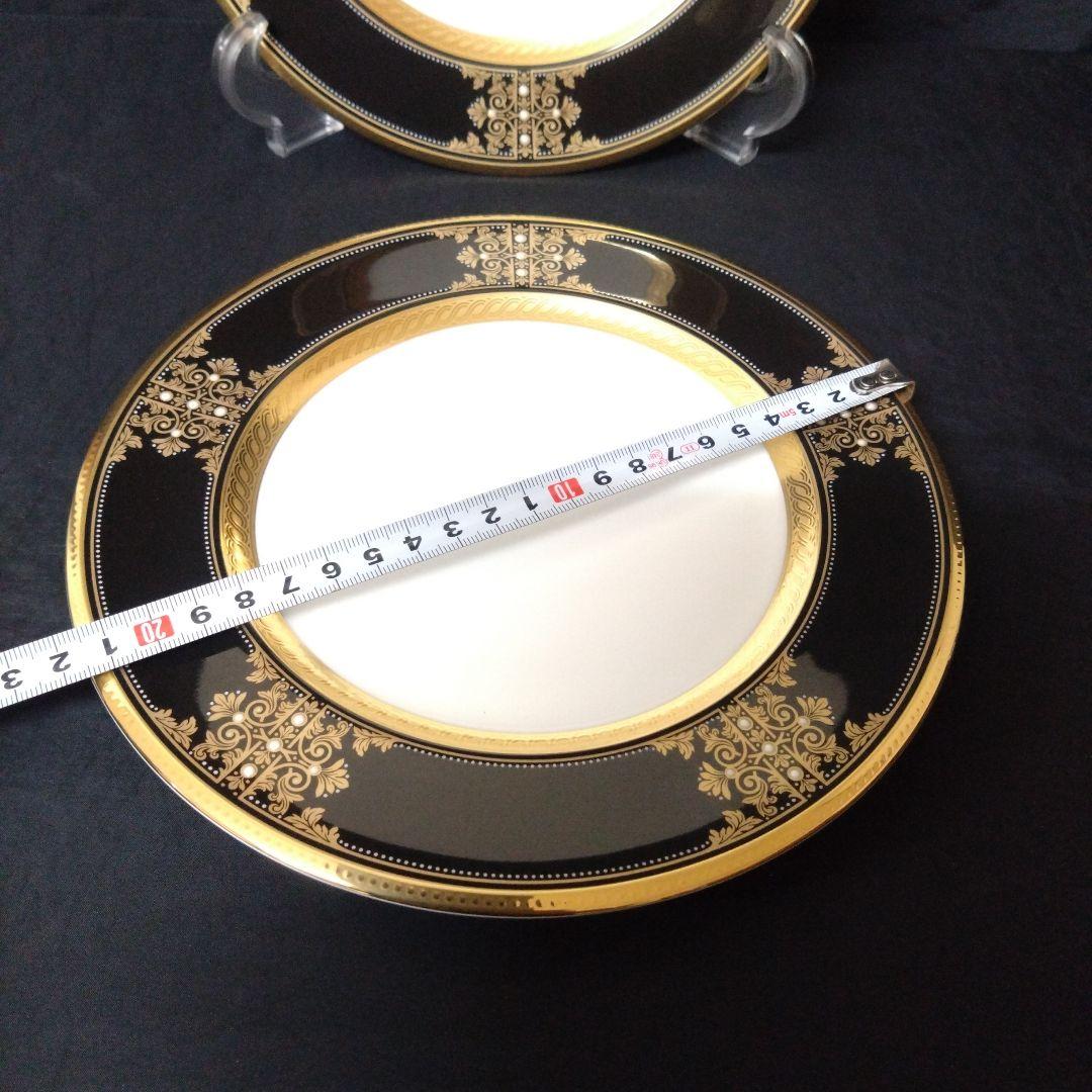 ノリタケ イブニングマジェスティ 22cmプレート2枚　お祝い