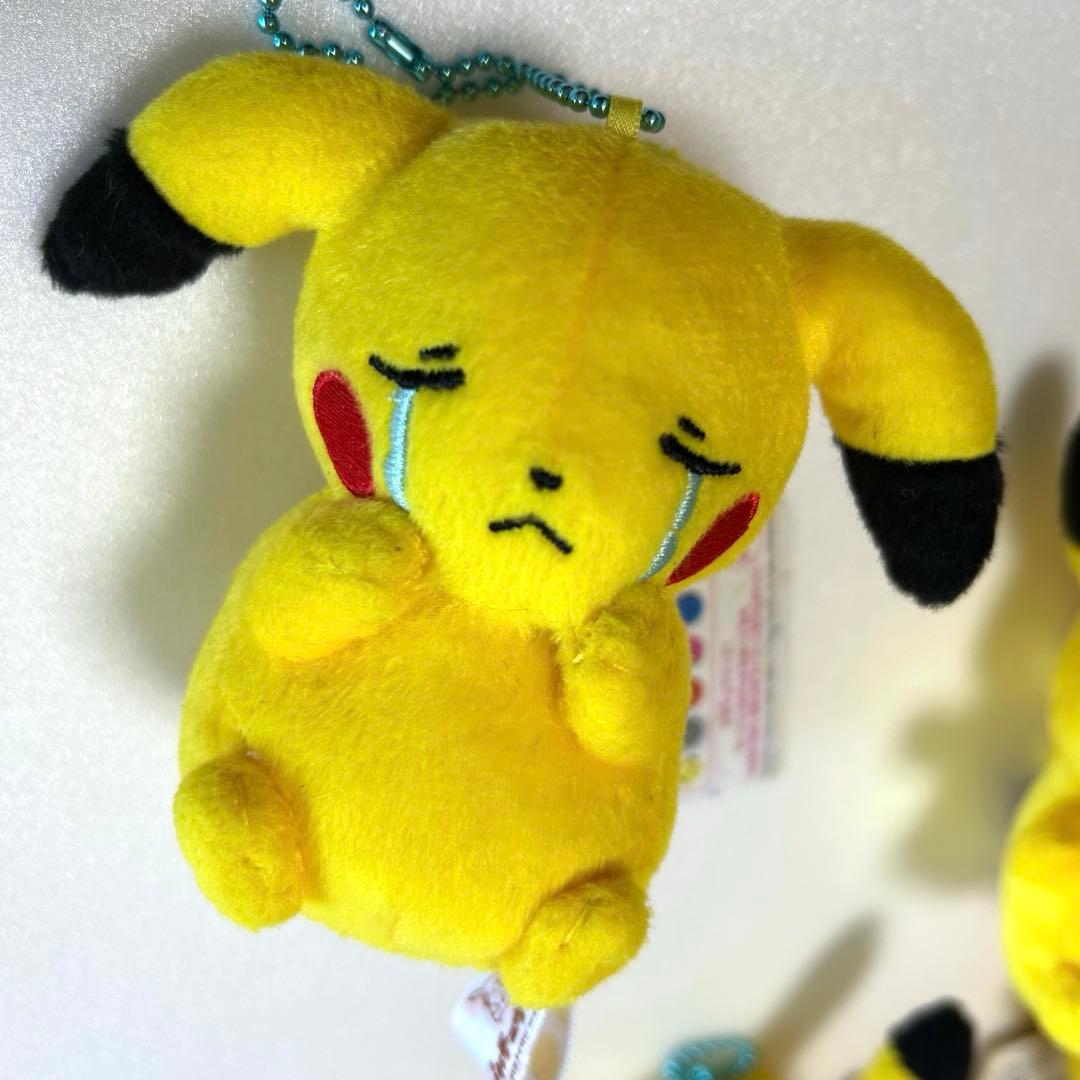 【5個】ピカチュウ ぬいぐるみ キーホルダー ポケモンPokemon チャーム