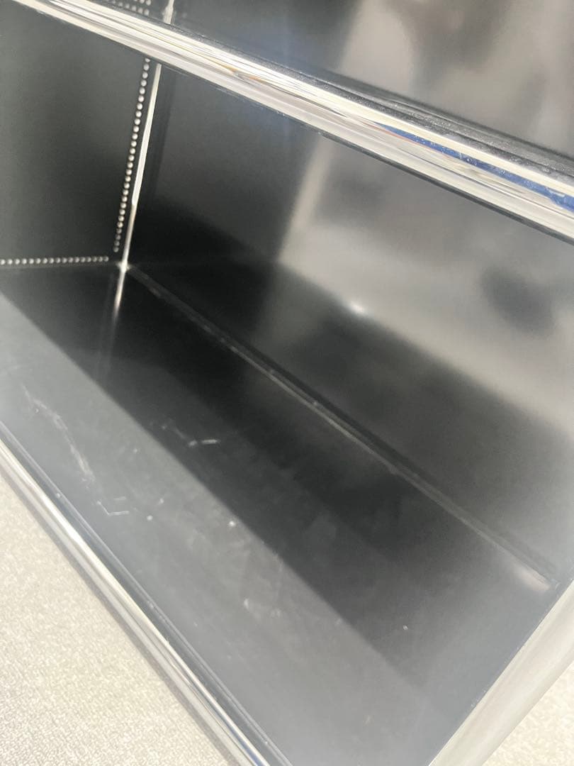 Tora　希少黒USMハラ—３段ラック　スチールシェルフ 4段引取もOK