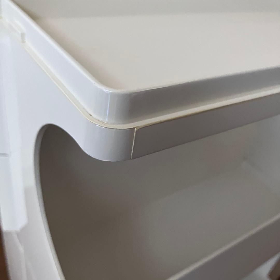 正規品 ボビーワゴン 2段 白 Joe Colombo B-LINE ビーライン