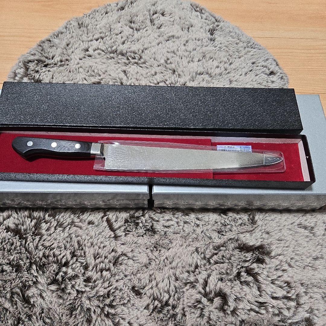 ダマスカス包丁約30cm ステンレス製 専用ケース付き