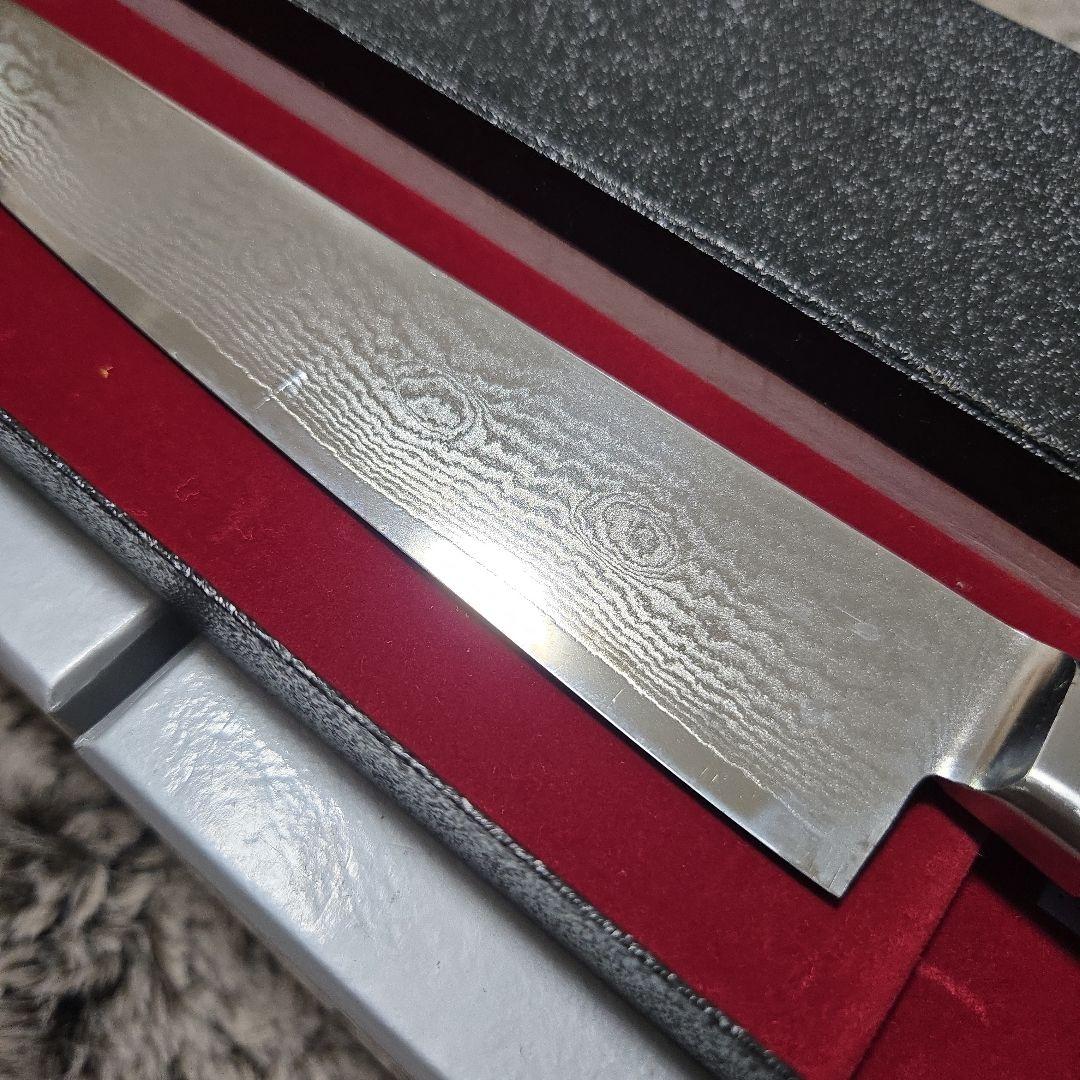 ダマスカス包丁約30cm ステンレス製 専用ケース付き
