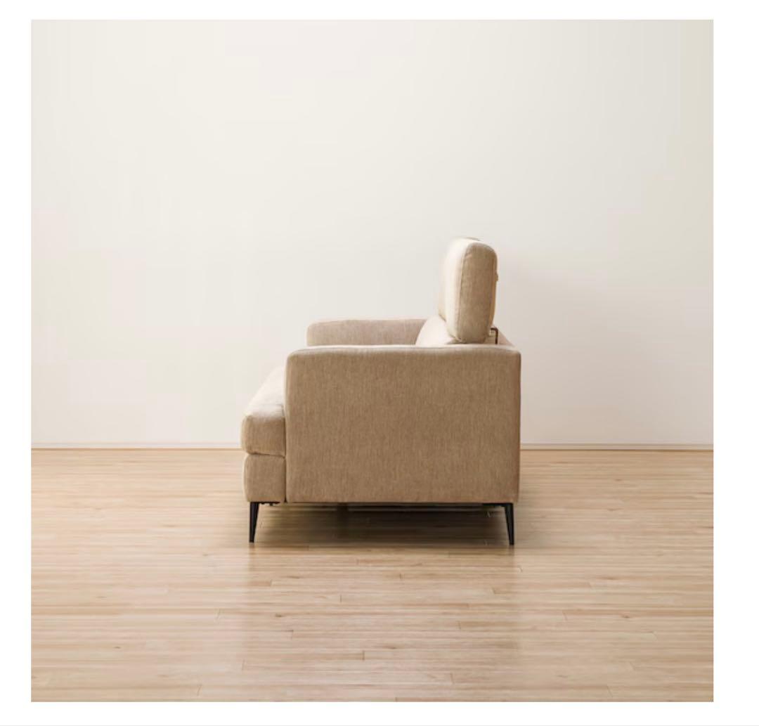 ニトリ　サザーラ　ソファー　3人掛け　ベージュ